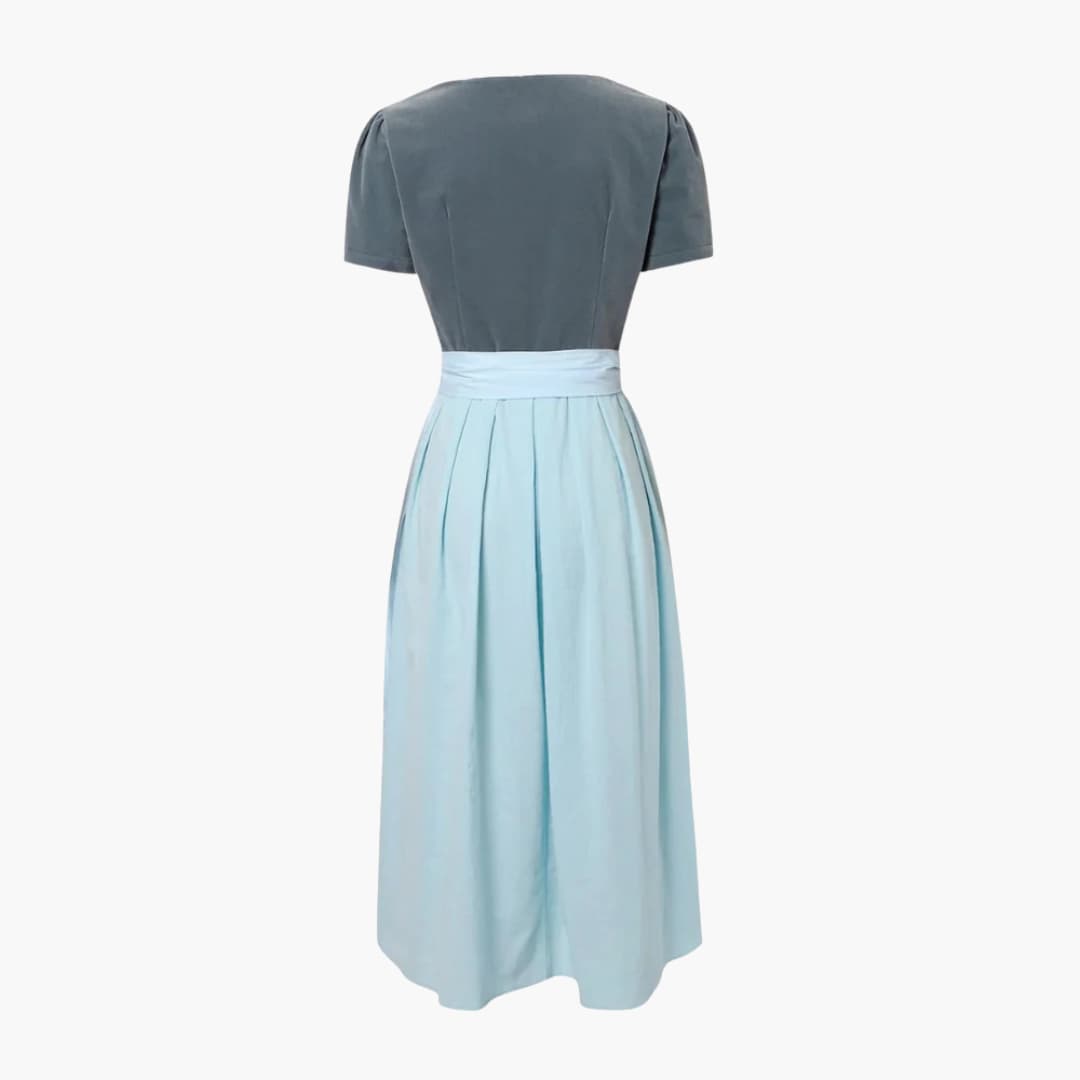 Robe Dirndl Festive Brodée pour Femmes - Oktoberfest 2025