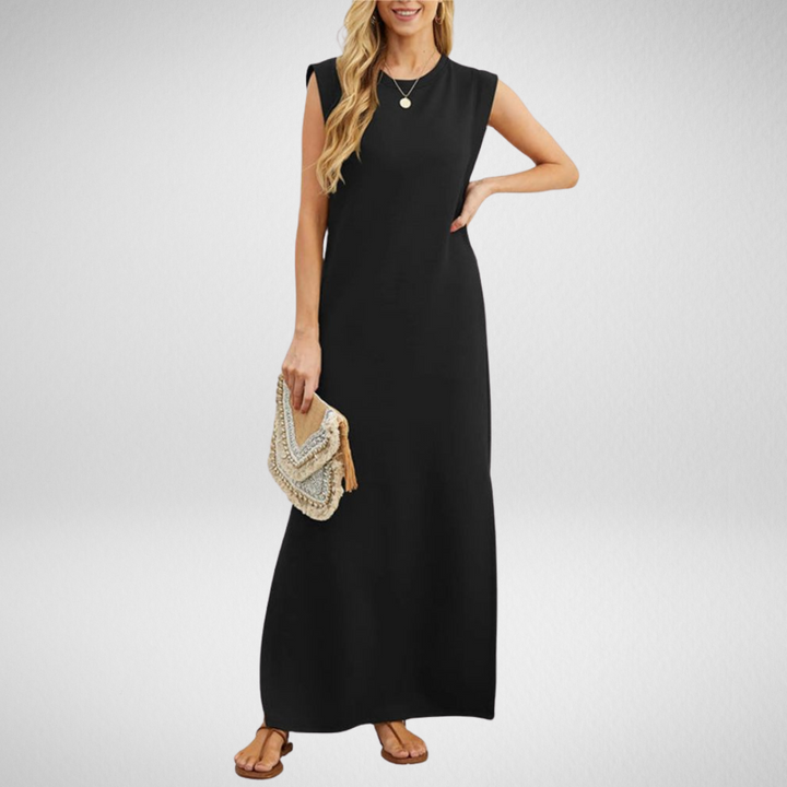 Diana | Robe maxi sans manches pour occasions élégantes