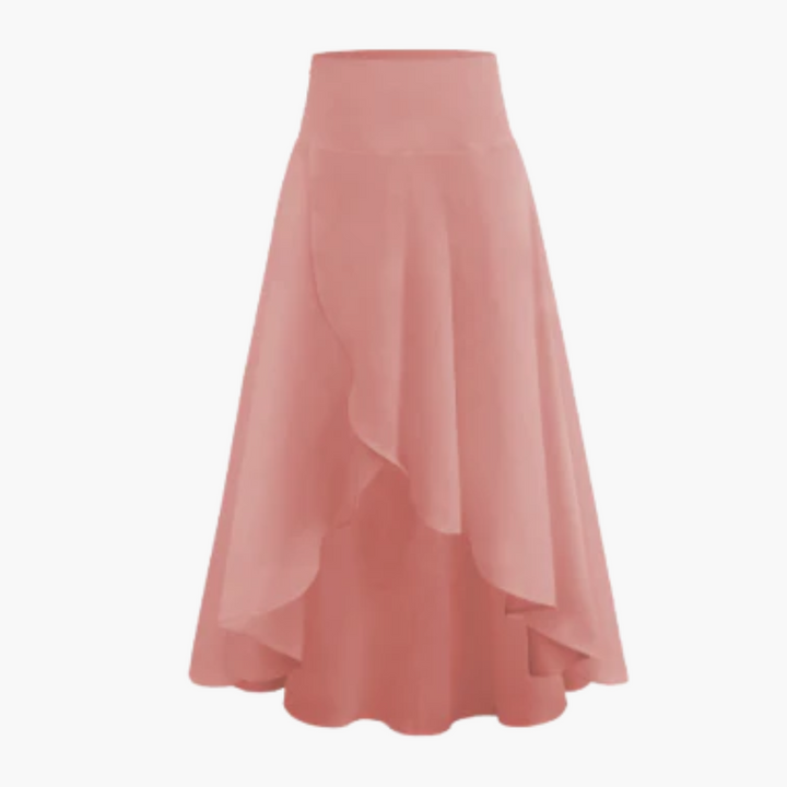 Jupe plissée femme - Jupe midi élégante avec design plissé