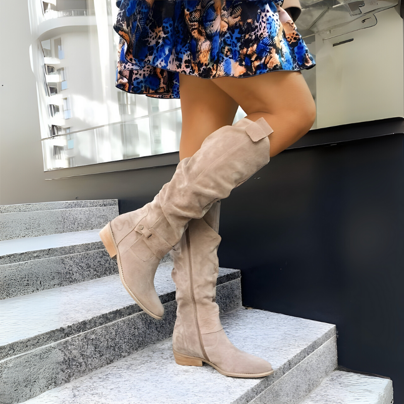 Bottes pour femmes | Bottes hautes classiques pour le quotidien et les loisirs
