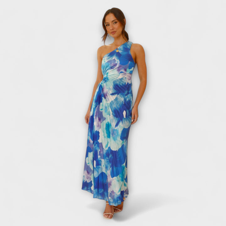 Sienna - Robe maxi élégante avec découpes