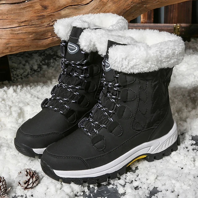 Bottes de neige stylées pour femmes | Chaudes