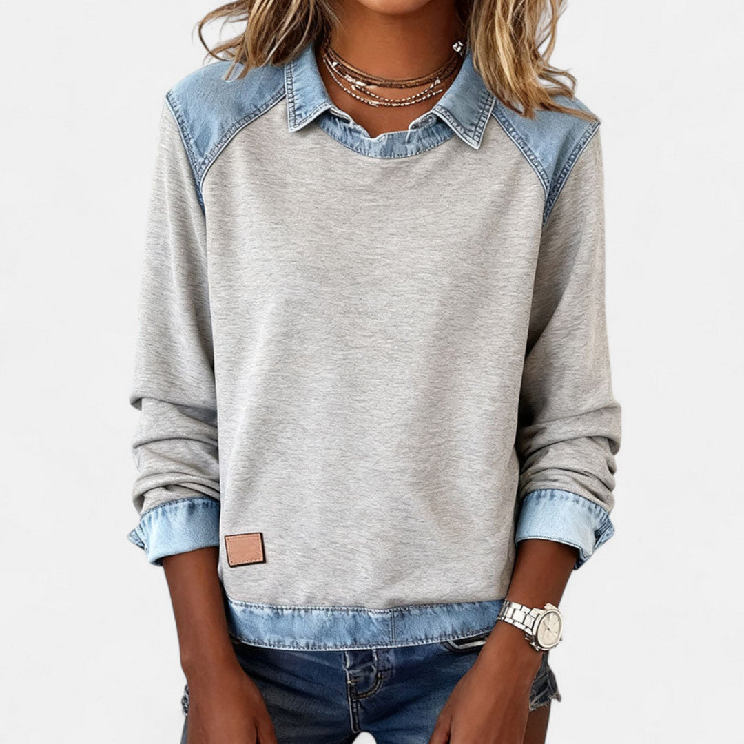 Lina | T-shirt à manches longues pour femmes moderne et chic