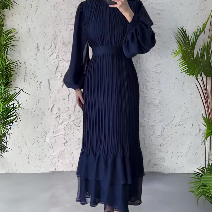 Cami - Robe de soirée élégante pour l'automne avec des accents en tricot