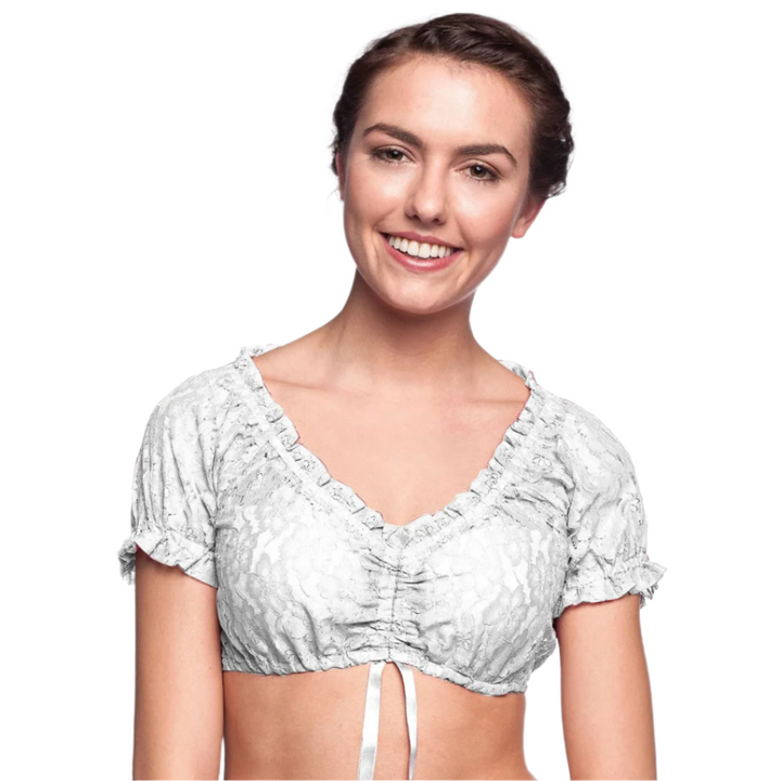 Blouse Dirndl Traditionnelle Bavaroise pour Femmes de l'Oktoberfest