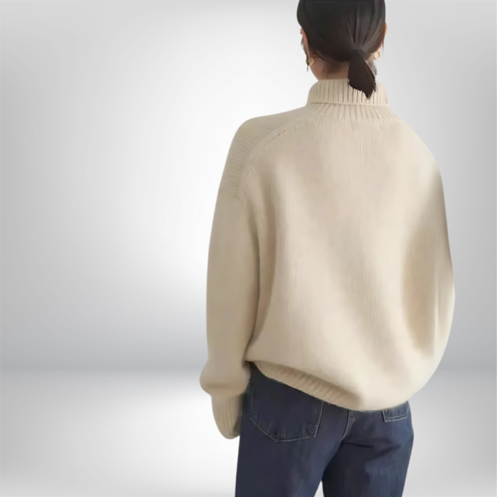 Pull Femme Col Roulé Doux | Élégant & Chaud