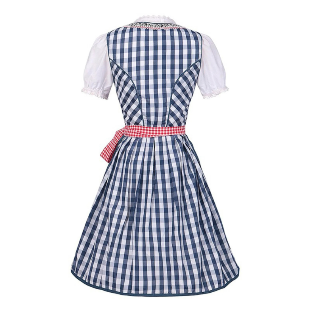 Robe Dirndl Festive Femme | Longueur midi dans le style traditionnel