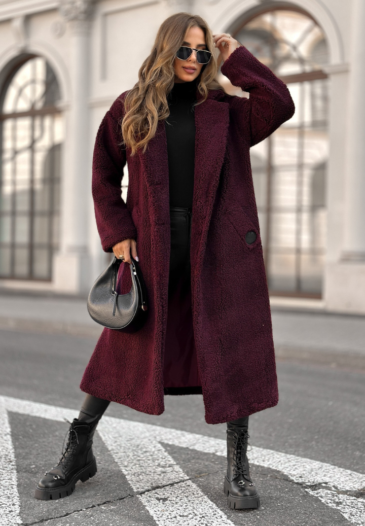 Anna | Manteau long moderne & élégant