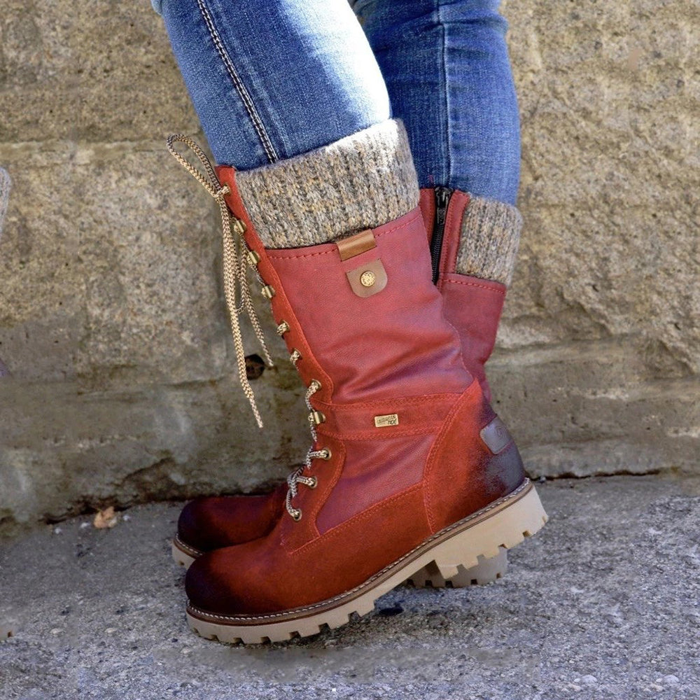 Bottes anti-dérapantes élégantes, confortables et durables pour femmes