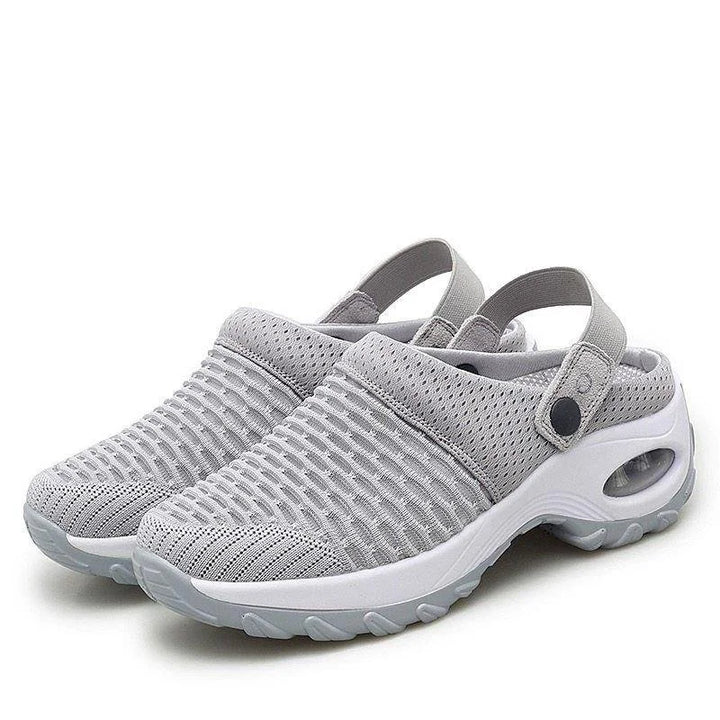Henrike - Baskets Slip-On pour Femmes avec Mesh et Sangle