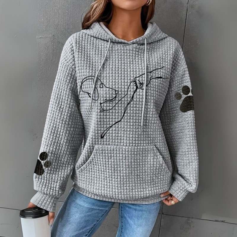 Pull Femme | Sweat à capuche avec impression