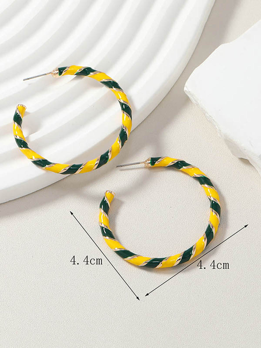 Boucles d'oreilles géométriques