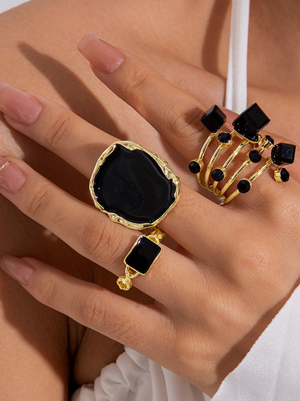 Bague géométrique