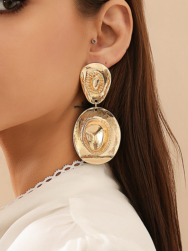 Boucles d'oreilles géométriques