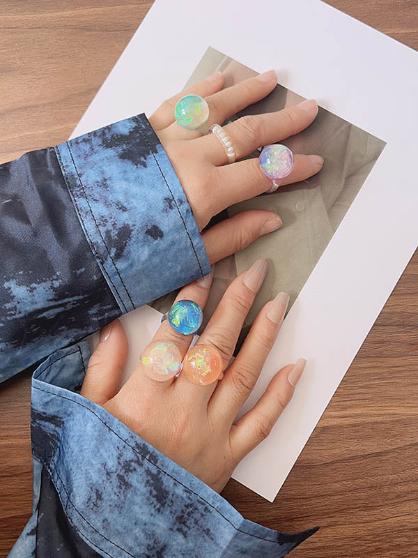 Bague géométrique