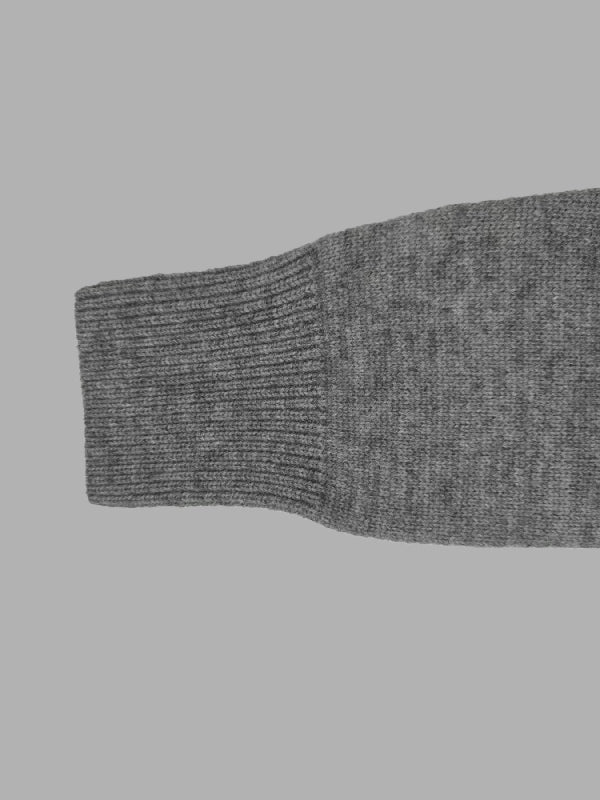 Pull décontracté ample à manches longues, à col haut, couleur unie