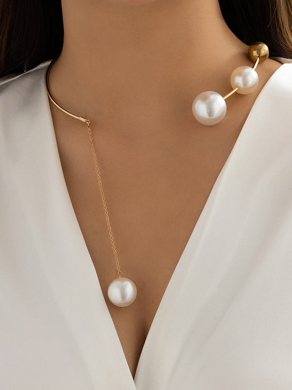 Collier élégant géométrique