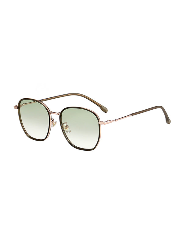 Lunettes de soleil géométriques anti-UV