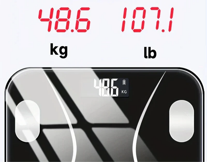 SmartBody Balance de composition corporelle numérique avec connexion à l'application mobile