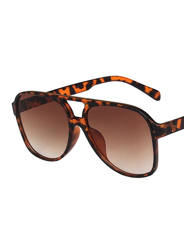 Lunettes de soleil géométriques anti-UV