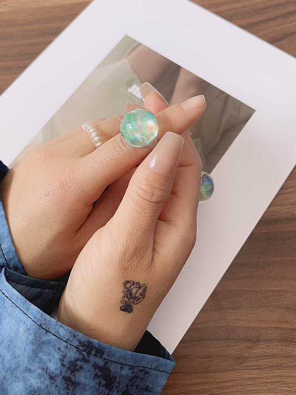 Bague géométrique