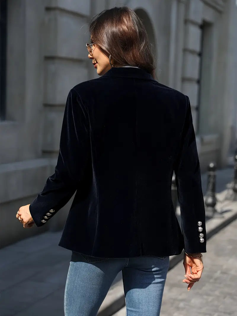 Bella | Blazer en velours doux et élégant pour femmes