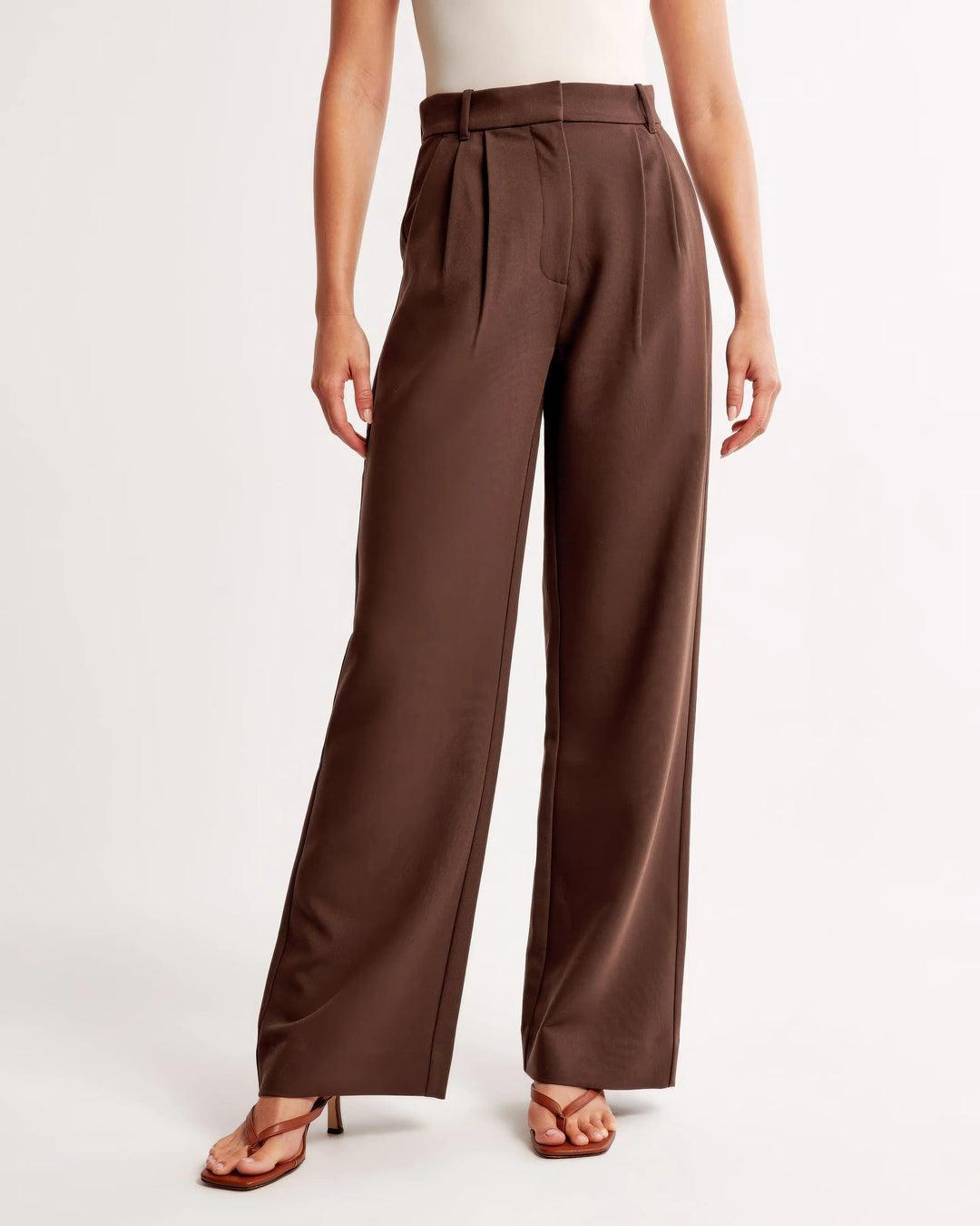 Pantalon Long à Taille Haute pour Femmes