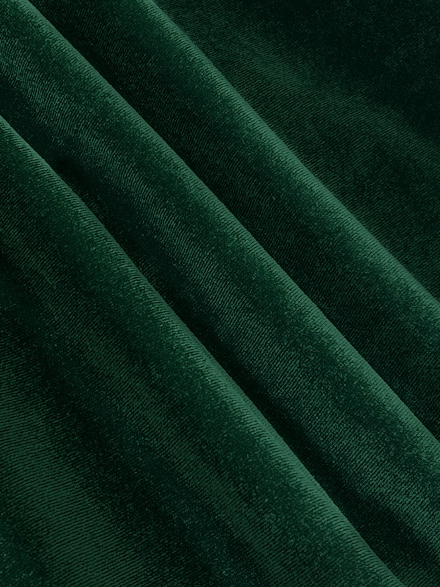 Veste boutonnée à manches longues, à col cranté, couleur unie