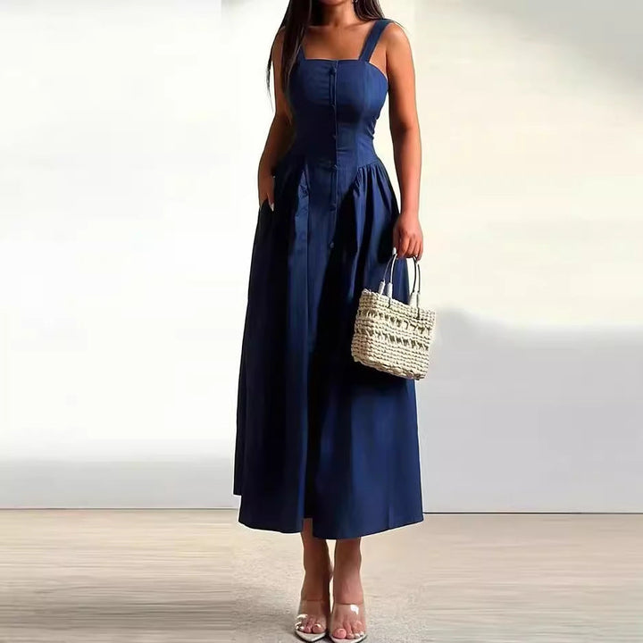 Valeria - Robe midi avec corset