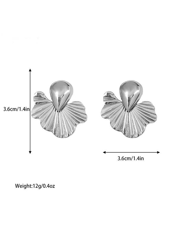 Boucles d'oreilles pendantes géométriques