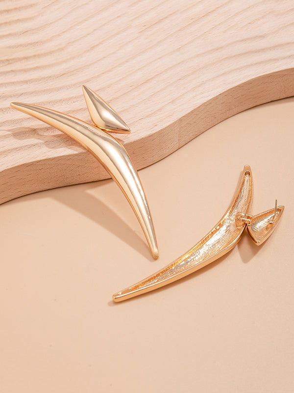 Boucles d'oreilles pendantes géométriques