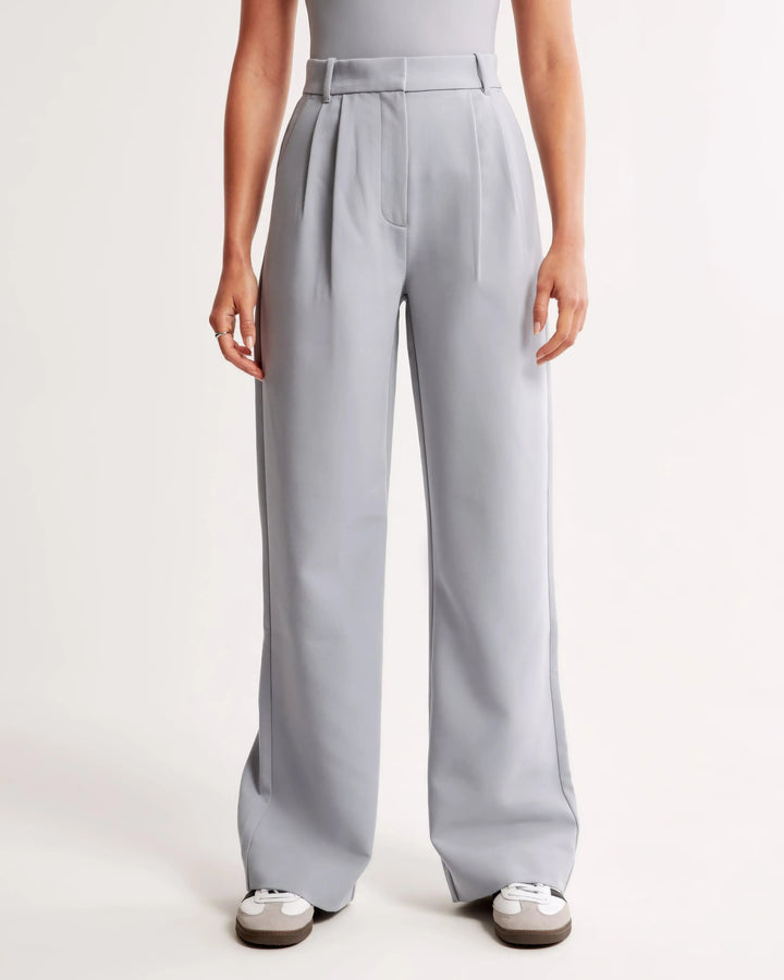 Pantalon Long à Taille Haute pour Femmes