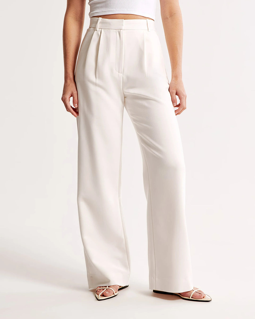 Pantalon Long à Taille Haute pour Femmes