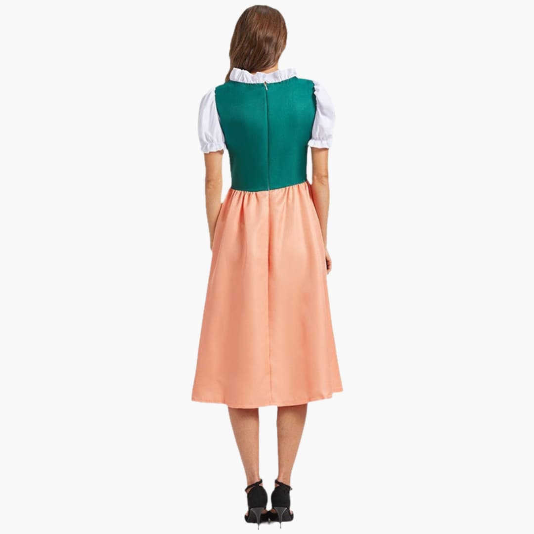 Dirndl traditionnel pour femmes - Oktoberfest 2025