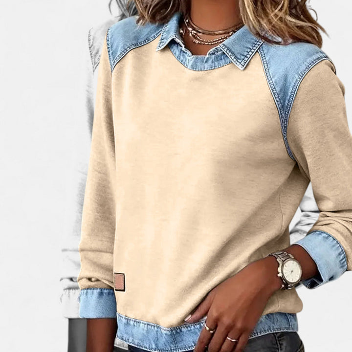 Lina | T-shirt à manches longues pour femmes moderne et chic