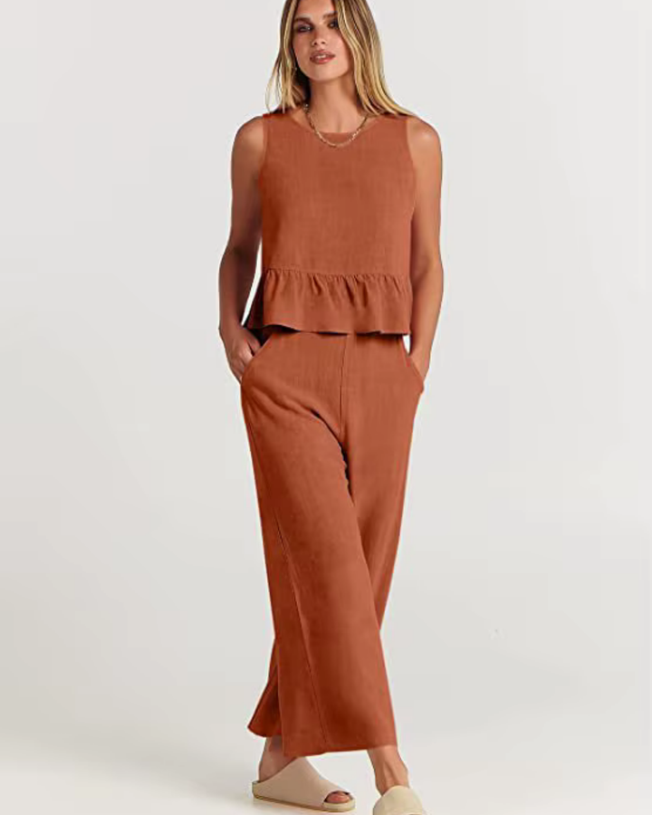 Ensemble Décontracté Léger pour Femmes | Pantalon et Haut