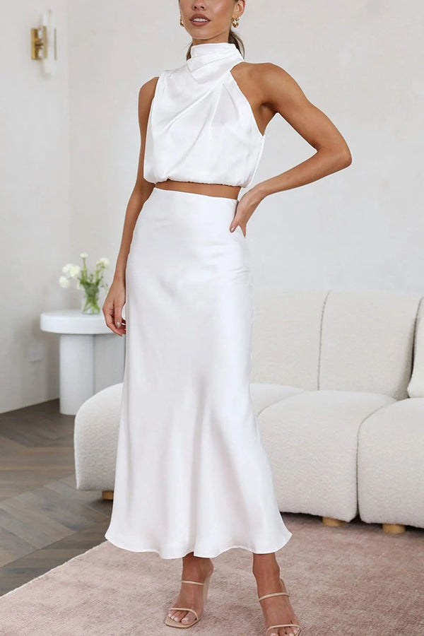Berenie | Ensemble haut et jupe pour femme invité de mariage | Deux pièces