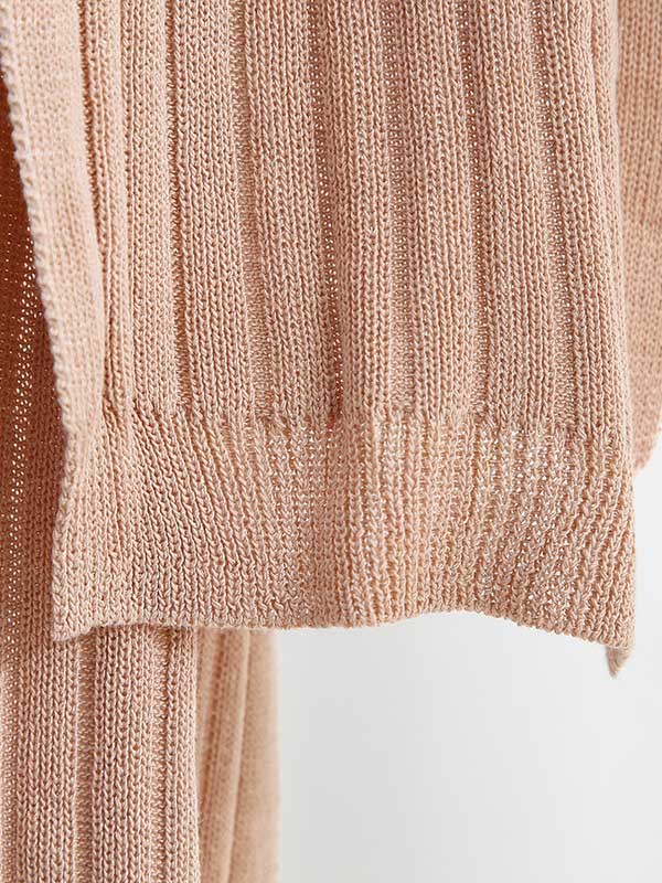 Écharpe décontractée en tricot