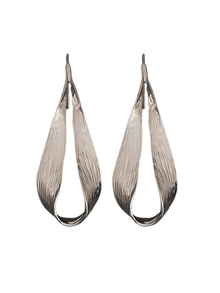 Boucles d'oreilles pendantes géométriques normcore