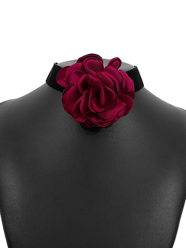 Collier en forme de fleur