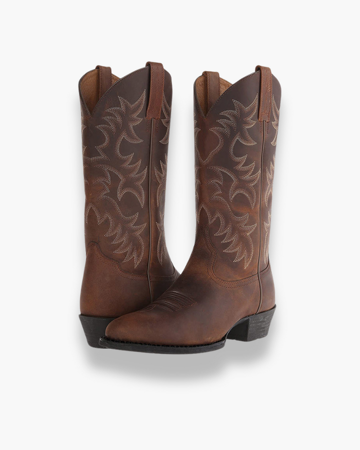 Bottes de Cowboy Élégantes pour Femmes | Bottes Western Noires
