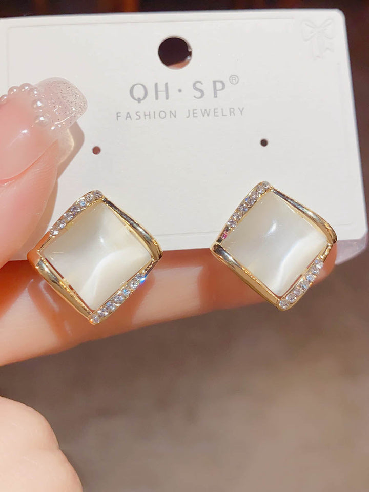Boucles d'oreilles géométriques