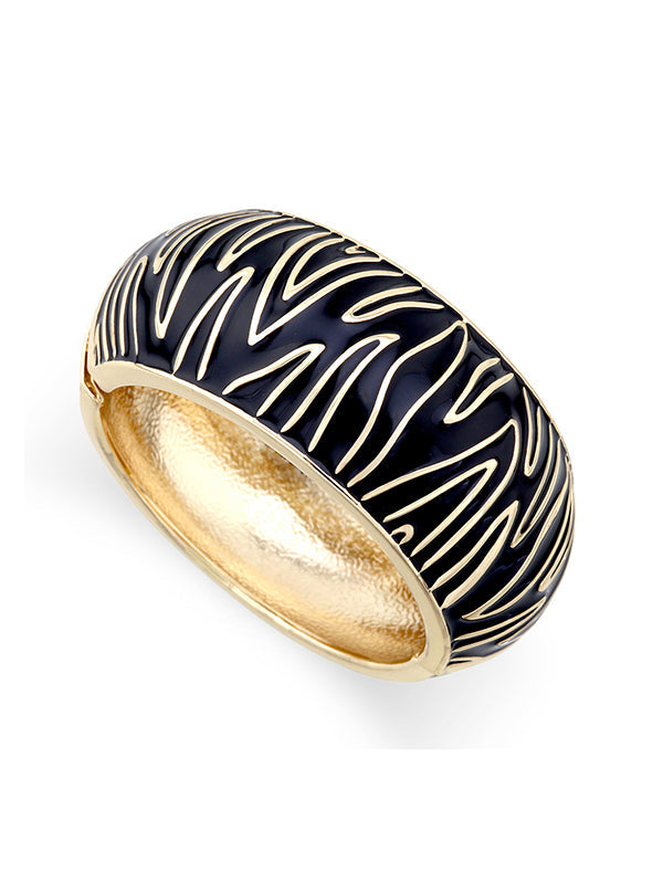Accessoires pour bracelets géométriques à rayures zébrées