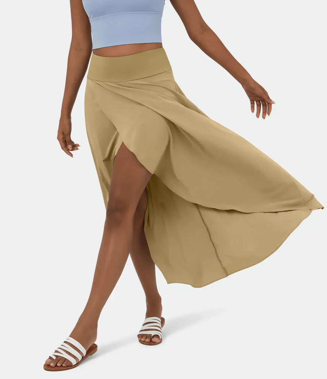 Natalia | Jupe maxi confortable avec fente