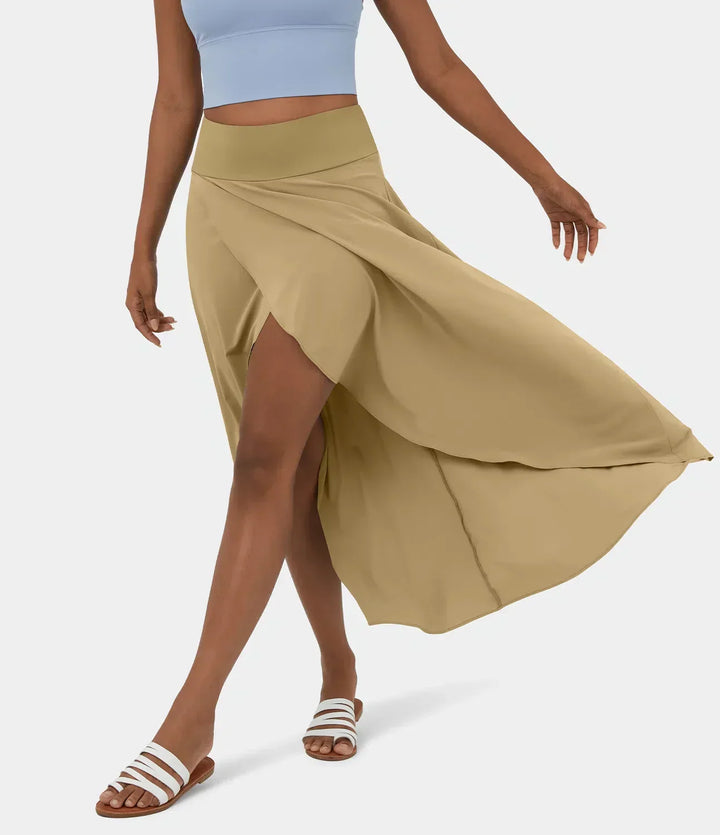 Natalia | Jupe maxi confortable avec fente