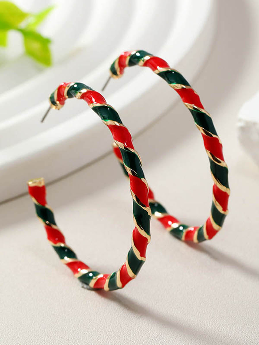 Boucles d'oreilles géométriques
