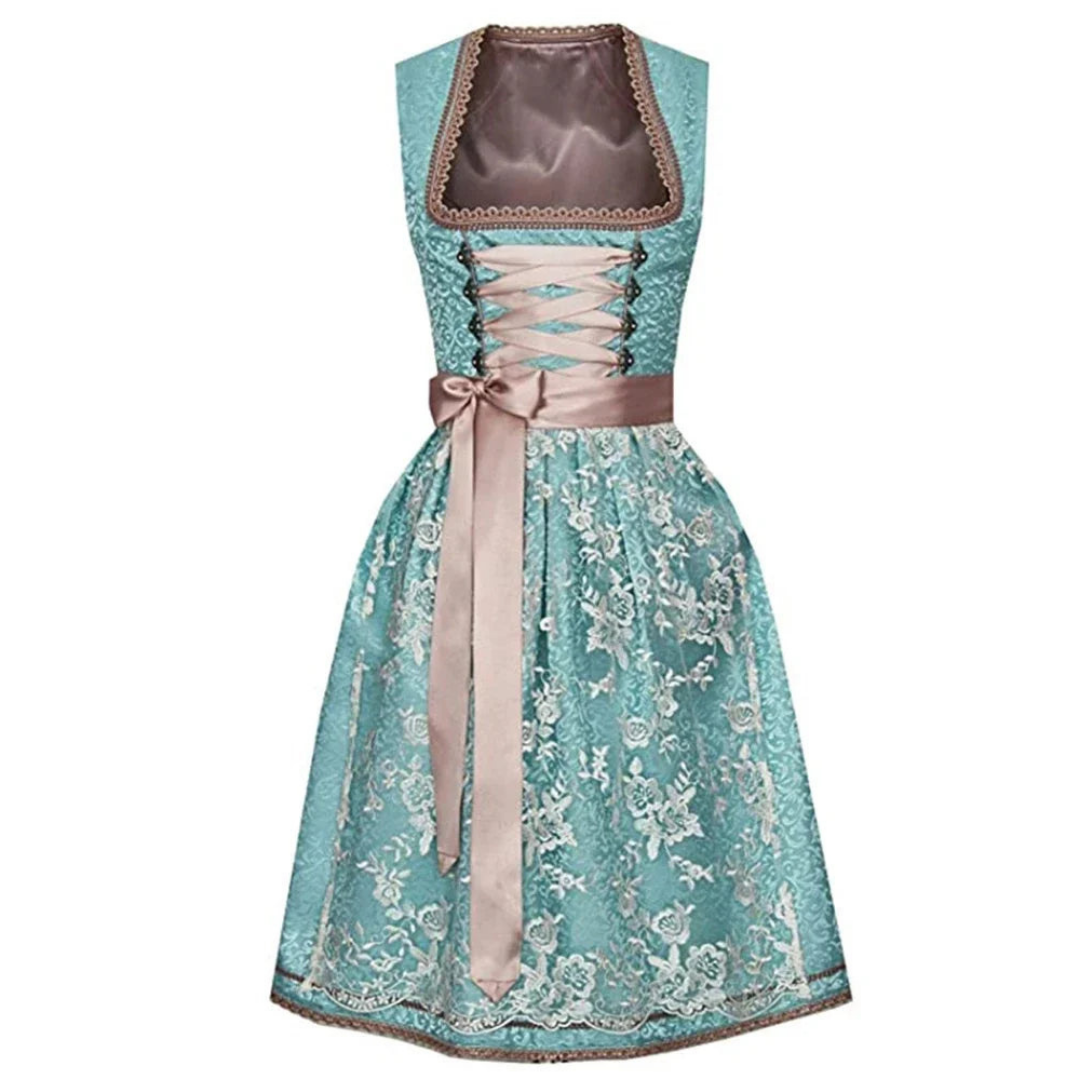Robe Dirndl pour Femmes Élégante Oktoberfest