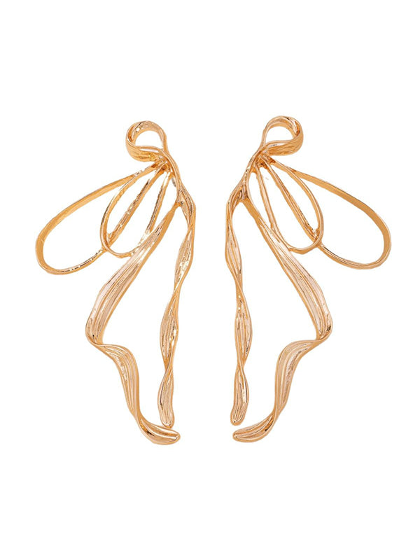 Boucles d'oreilles pendantes géométriques