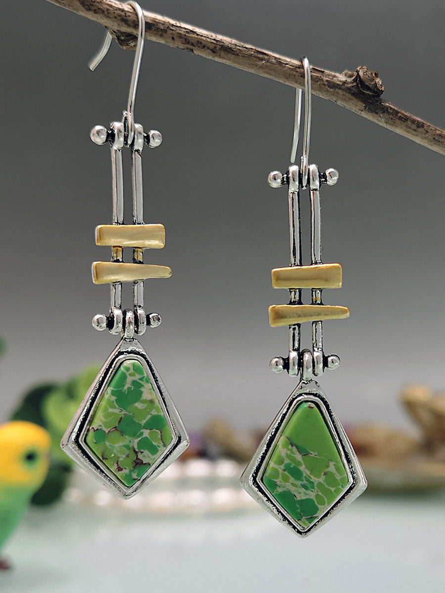 Boucles d'oreilles géométriques