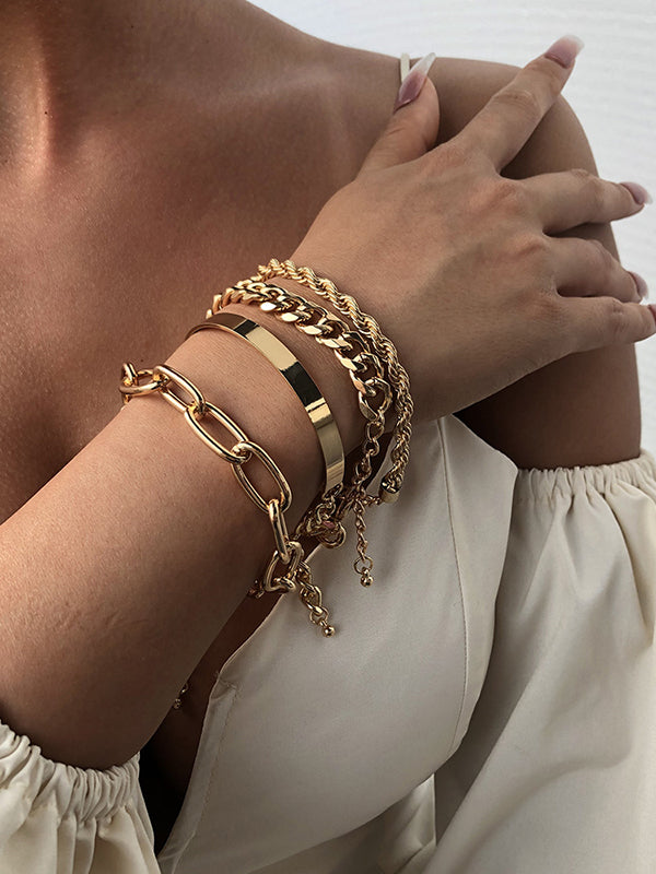 Bracelet tendance, à chaîne